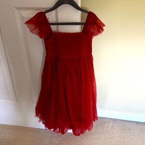 Charming Scarlet Kids Dress
Worn once like brand new